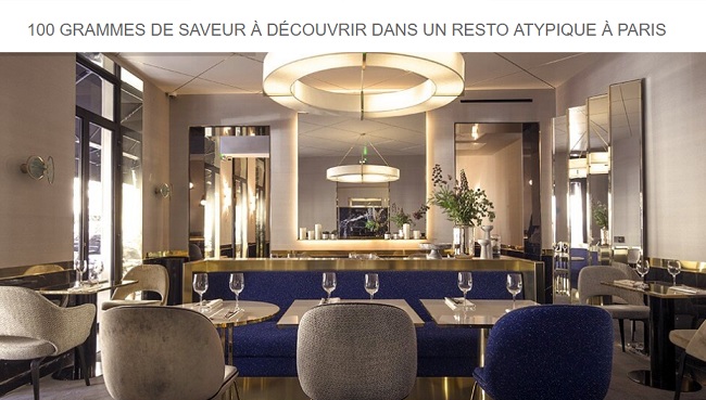 restaurant gastronomique 75008